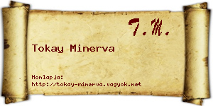 Tokay Minerva névjegykártya